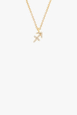 Diamond Sagittarius Necklace