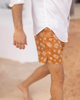 Bo Shorts / Flowers Rust