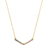 Small V Pendant RNBW