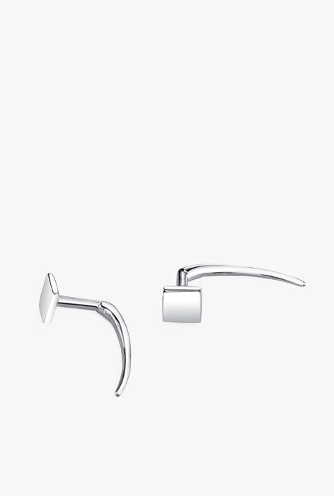 Square on Infinite Tusk Earring
