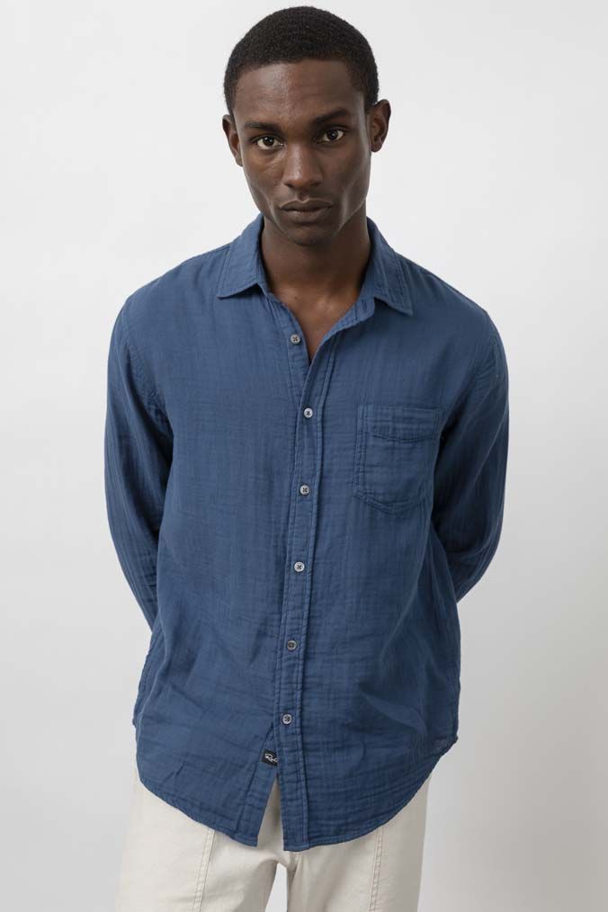 Owen Shirt in Indigo
