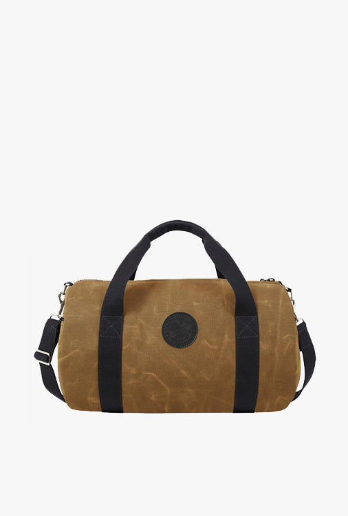 Zippered Round Duffel in Wax